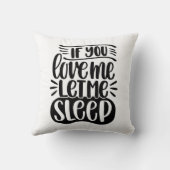 愛もしして眠らせ クッション (裏面)