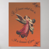 「愛もしとは何か知っているよ、あなたのおかげよ」 ポスター (正面)