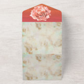 「愛もしとは何か知ってる、お前のせいだ オールインワン招待状 (外側)