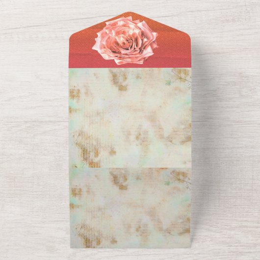 「愛もしとは何か知ってる、お前のせいだ オールインワン招待状 (外側)