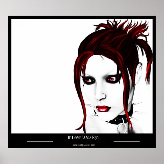 愛もしは赤… ポスター (正面)