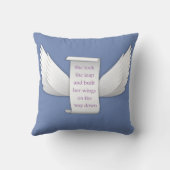 愛やる気を起こさせるの翼 クッション (裏面)