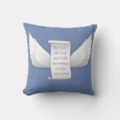 愛やる気を起こさせるの翼 クッション (正面)