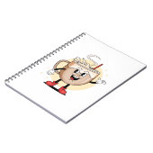 愛よくはしゃぐらしいコーヒーキャラクター ノートブック (左側)