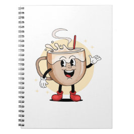 愛よくはしゃぐらしいコーヒーキャラクター ノートブック