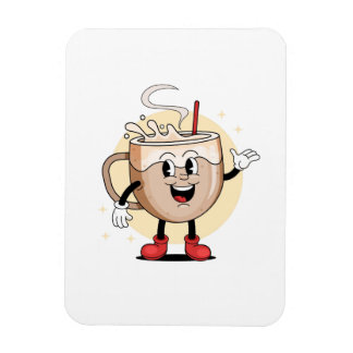 愛よくはしゃぐらしいコーヒーキャラクター マグネット