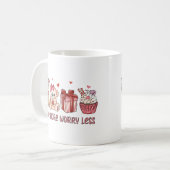 愛より心配するバレンタインデー コーヒーマグカップ (正面左)