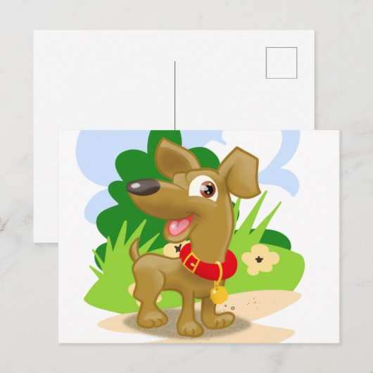 愛よダグ！ ポストカード (正面/裏面)