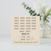 愛よナナ私は電話ママの日 シーズンカード (スタンド正面)