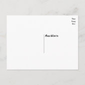 愛よ考えり引用文よ恋しく思り友情 案内ポストカード (裏面)