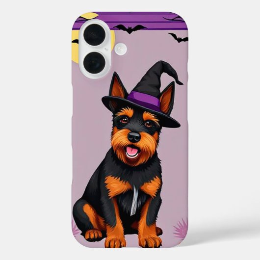愛らしいおばけわんこチャーム 👻🐶 ハロウィン・オータム Case-Mate iPhoneケース (裏面)