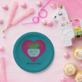 愛らしいおもしろいアロエヴユアロエ ペーパープレート (パーティー)