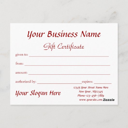 愛らしいおもしろいクリスマス猫の贈り物の証明書を ポストカード (裏面)