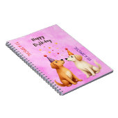 愛らしいおもしろい ノートブック (右側)