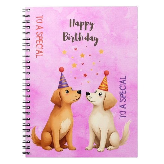 愛らしいおもしろい ノートブック (正面)