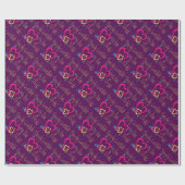 愛らしいおよびおもしろいの第60誕生日 ラッピングペーパー (フラット)