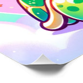 愛らしいかわいいカメ ポスター (コーナー)