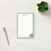 愛らしいかわいいサボテンSoft Green Post-It®ノート ポストイット (オフィス)