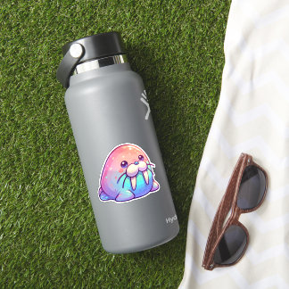 愛らしいかわいいスパークリーチャームパステルウォルラス シール