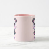 愛らしいかわいいパンダパーソナライズされたデザイン マグカップ (中央)