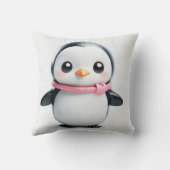 愛らしいかわいいペンギン枕 クッション (裏面)