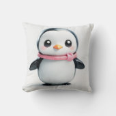 愛らしいかわいいペンギン枕 クッション (正面)