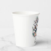 愛らしいかわいらしペンギンの赤ちゃんシャワー 紙コップ (右)