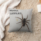 愛らしいくも クッション (ブランケット)