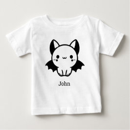 愛らしいこうもりバディ – かわいいミニマル子供部屋アート ベビーTシャツ