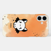 愛らしいこうもりバディ – かわいいミニマル子供部屋アート Case-Mate iPhoneケース (裏面 (横))