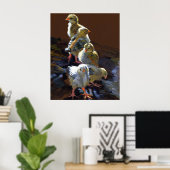 愛らしいさま ポスター (ホームオフィス)