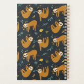 愛らしいつるナマケモノ プランナー手帳 (裏面)