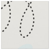 愛らしいのまわりにパターン ファブリック (クローズアップ)