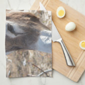 愛らしいろば キッチンタオル (四つ折り)