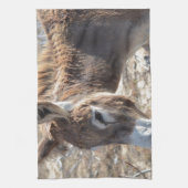 愛らしいろば キッチンタオル (縦)