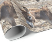 愛らしいろば ラッピングペーパー (ロールコーナー)