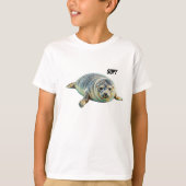 愛らしいアザラシTシャツ Tシャツ (正面)