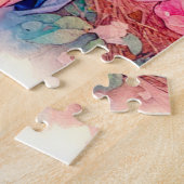 愛らしいアニメをテーマにしたバレンタインデー ジグソーパズル (側面)