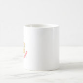 愛らしいアヒルの母の日 コーヒーマグカップ (中央)