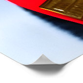 愛らしいアメリカのボブテール | AIアートポスター ポスター (角)