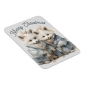 愛らしいアルティックキツネズホリデイXL マグネット (右側)