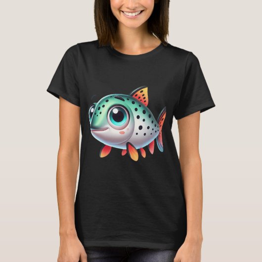 愛らしいアークティックチャー Tシャツ (正面)