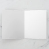 愛らしいアーティックキツネホリデーカードXL カード (内部)