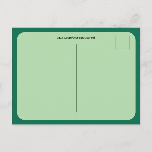 愛らしいイエローアクリングイースタースイートウォーターカラー シーズンポストカード (裏面)