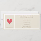 愛らしいイスラム教のアキカ赤ちゃんのお知らせ招待状 招待状 (裏面)