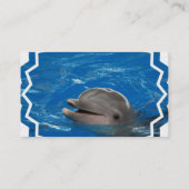 愛らしいイルカ 名刺 (裏面)