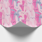 愛らしいイースターのウサギパターン|包装紙 ラッピングペーパー (角)