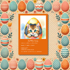 愛らしいイースターキッカラフルテン