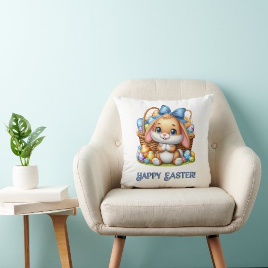 愛らしいイースターバニー クッション (椅子)