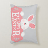 愛らしいイースターベビー – かわいい&コンフィ🐰🥚 アクセントクッション (正面(垂直))